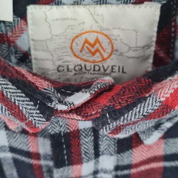 unique Flannel with Patch on the Back M - Picture 3 of 6